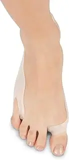 Gel Bunion Protector with Splint by Soles - Bunion Pad & Toe Spacer - Comfortable Soft Gel Toe Separator - One Size Fits All - Reduces Toe Pain and Foot Pain - Big Toe Straightener