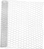 BESPORTBLE 2pcs Hexagonal Mesh Decoration Chicken Wire Fencing Garden Poultry Wire Mesh Yard Floral Netting Barrier