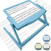 5X Large LED Hands-Free Full Page Magnifying Glass with Detachable Stand & 3