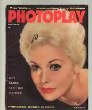 MAG: Photoplay-Elvis-Harry Belafonte-Cliff Robertson-10/1957-VG