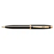 Sheaffer 100 Ballpoint Pen (Glossy Black/Gold)