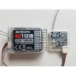(大樹的家): JR RG1131B+RA01T DMSS (2.4G)11動接收機對應XG7,XG8,XG11大特價