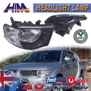 NEW For Mitsubishi Triton Ute MN 2009~2015 GL GLX Headlights Lamps Left + Right (for: Mitsubishi)