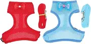 Happyyami 2 Sets Adorable Hen Leashes and Rooster Pulling Ropes Comfortable Pet Harness for Chickens Stylish and Durable Chicken Vest for Outdoor Use