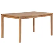 Garden Table 150x90x77 cm Solid Teak Wood vidaXL