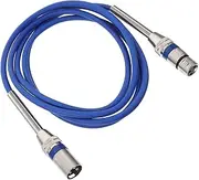 Abaodam Audio Line Accessory Gaming Mic Male to Female Microphone Wire 3 Pin Mic Cord Gaming Microphone Cord for Speaker Condenser Cable 3 Pin XLR Wire XLR Cable PVC