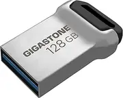 [Gigastone] Z90 128GB USB 3.1 Flash Drive, Mini Fit Metal Waterproof Compact Pen Drive, Reliable Performance Thumb Drive, USB 2.0 / USB 3.0 Interface Compatible