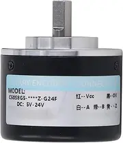RIZGHWOY Rotating Incremental Encoder 24V Dc5 Dc5 24V 50Mm Switch Encoders (100P/R)