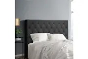 Artiss Bed Head Double Size Fabric - CAPPI Charcoal