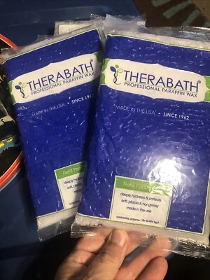 2X THERABATH PARAFFIN WAX REFILL THERMOTHERAPY - ARTHRITIS - HYDRATION- LAVENDER