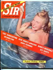 MAG: Sir! Magazine October 1951-DOPE-NUDISM-CANNIBALS-HERMAPHODITES