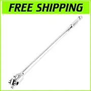 Professional 24" Chrome Vanadium Breaker Bar - 1/2" and 3/8" Drive Flex Handle