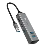 Usb To Usb 3.0 X3 Usb 2.0 X2 Cube Hub Adapter