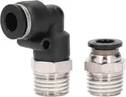 Pneumatic Fittings Kit Push Air Hose Connector Set for Industrial Use