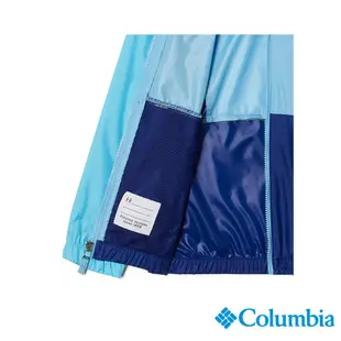 Columbia哥倫比亞 童款-UPF40防曬外套-藍色 USG31430BL / S23