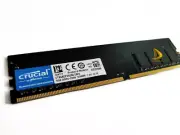 Crucial 8GB 1RX8 PC4-2666V DDR4 21300Mhz 288Pin UDIMM Desktop Memory RAM CL19"