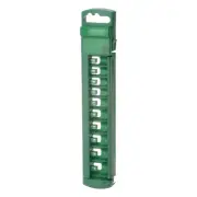 Socket Organizer 1/4" Drive 10 Slots Portable Shallow Socket Clip Rail Holder