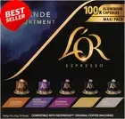 L’OR Espresso Grande Assortment 100 Aluminium Capsules for Nespresso Machines