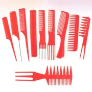 20pcs Comb Salon Comb Haircut Comb Set Hairdressing Combs Plastic Teasing Comb