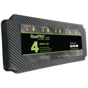 Dual Pro RS4 RealPRO Battery Charger 24A 4-Bank Marine Boat Waterproof