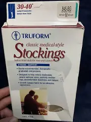 truform compression stockings 30-40 Medium Open Toe