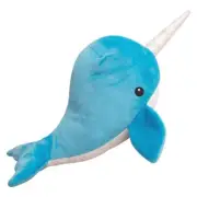 Snugarooz Nikki the Narwhal 17" Plush Dog Toy