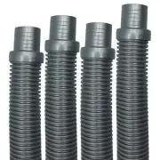 Puri Tech Hose Silver Hayward Navigator Pool Vac Ultra Aquabug 1.5in x 4ft 4 pk