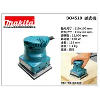 在飛比找momo購物網優惠-【MAKITA 牧田】拋光機 研磨機 散打 日本製(BO45