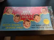 PAPERDOLLS QUEEN HOLDEN QUINTIE DOLLS 1990 DIONNE QUINTUPLETS PLUS EXTRAS