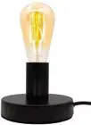 Industrial Table Lamp Base E26/E27 Ceramic Base Holder, Vintage Small Desk La...