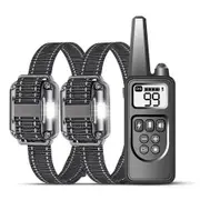 Dog Training Collar with Remote Control Bark Control Obedience Trainer