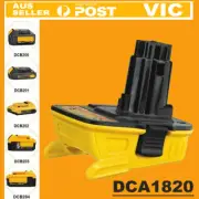 DCA1820 Converter For DeWalt 18V/20V MAX Slide XRP Battery Adapter DCB200 DC9096