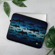 CAVIS a Shark Pattern Hammerhead Laptop Sleeve, Fun Sea Life Laptop Case