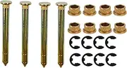 weizhun Door Hinge Pins & Pin Bushing Kit Fit for Ford F150 F250 F350 Series New