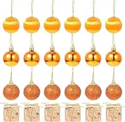 [BESPORTBLE] 48 Pcs Christmas Tree Decoration Christmas Tree Decorations Miniture Decoration Christmas Ornaments Christmas Hanging Ornaments Xmas Tree Ball Pendant Plastic Christmas Ball Bulk