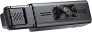 Blelsa Dashcam 1080P WiFi in Car Camera, Front Car Dash Cam, Wdr Night Vision, Loop Recording, Front, Ior, and Rear Three Lens Recording, with A Maximum Support of 128Gb Black
