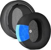 defean Maxwell Cushions - Cooling Gel Replacement Earpads Ear Cushion Compatible with Audeze Maxwell Headphones, Added Thickness, Noise Isolation Foam for Epic Gaming Sessions (Silky Fabric)