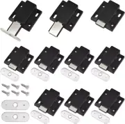 10 Pack Magnetic Push Latch Catch Push to Open Latch Pressure Touch Release