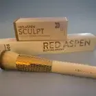 Red Aspen OH SO SUEDE Bronzer & Contour Stick & BUFFING BRUSH Lightweight
