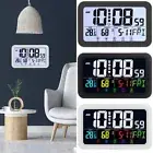 Digital Desk Clock Featuring Calendar Alarm Timer and Temperature Display