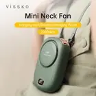 Portable Bladeless Neck Fan – USB Rechargeable with Adjustable Lanyard