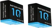 Tavice GoPro Compatible Go Pro Hero 9 & Hero 10 Battery (2 Pack)