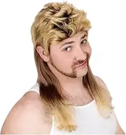 Super Mullet Wig Costume Accessory
