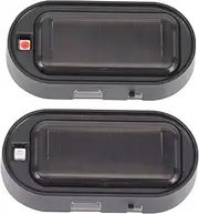 Sets Practical Solar Car Alarm Lamp Led Flashing Light Easy Mounting Pcs