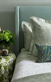 [St. Frank] Suzani Vines Cotton Percale Duvet Cover