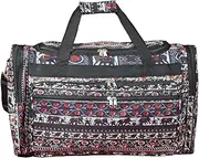 [World Traveler] 22-inch Travel Duffel Bag, Elephant, One Size, 22-inch Duffle Bag