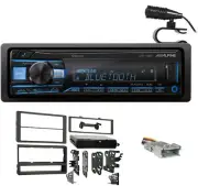 Alpine UTE-73BT Digital Media Bluetooth Stereo Receiver+ Kit For 2003-2004 Toyot