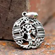 Tree of Life Necklace Stainless Steel Men Necklace