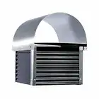 Sandleford Black Carrum Post Mounted Lockable Letterbox