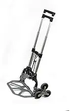 Stair Climbing Trolley 6 Wheels Aluminium Folding Hand Cart Climb Steps